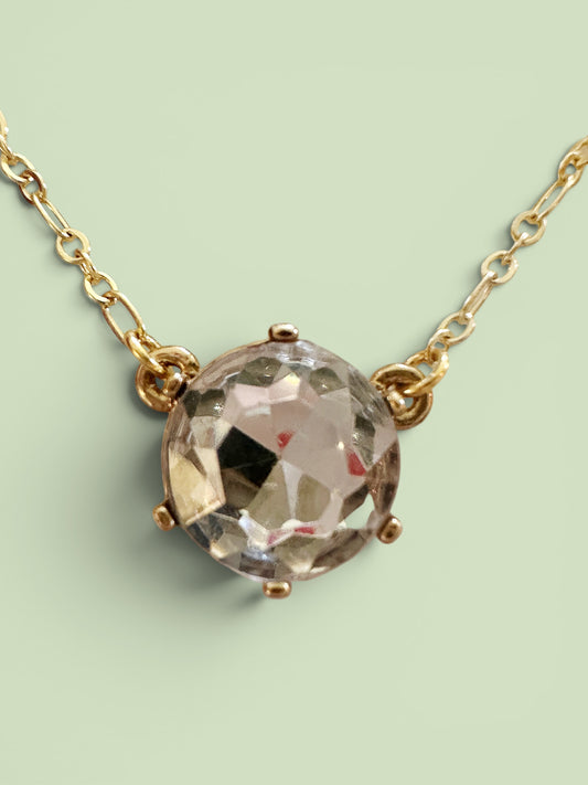 Rhinestone and Gold Vintage Bling - 1940s