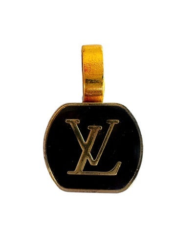Louis Vuitton Black Button Pendant (with or without chain)