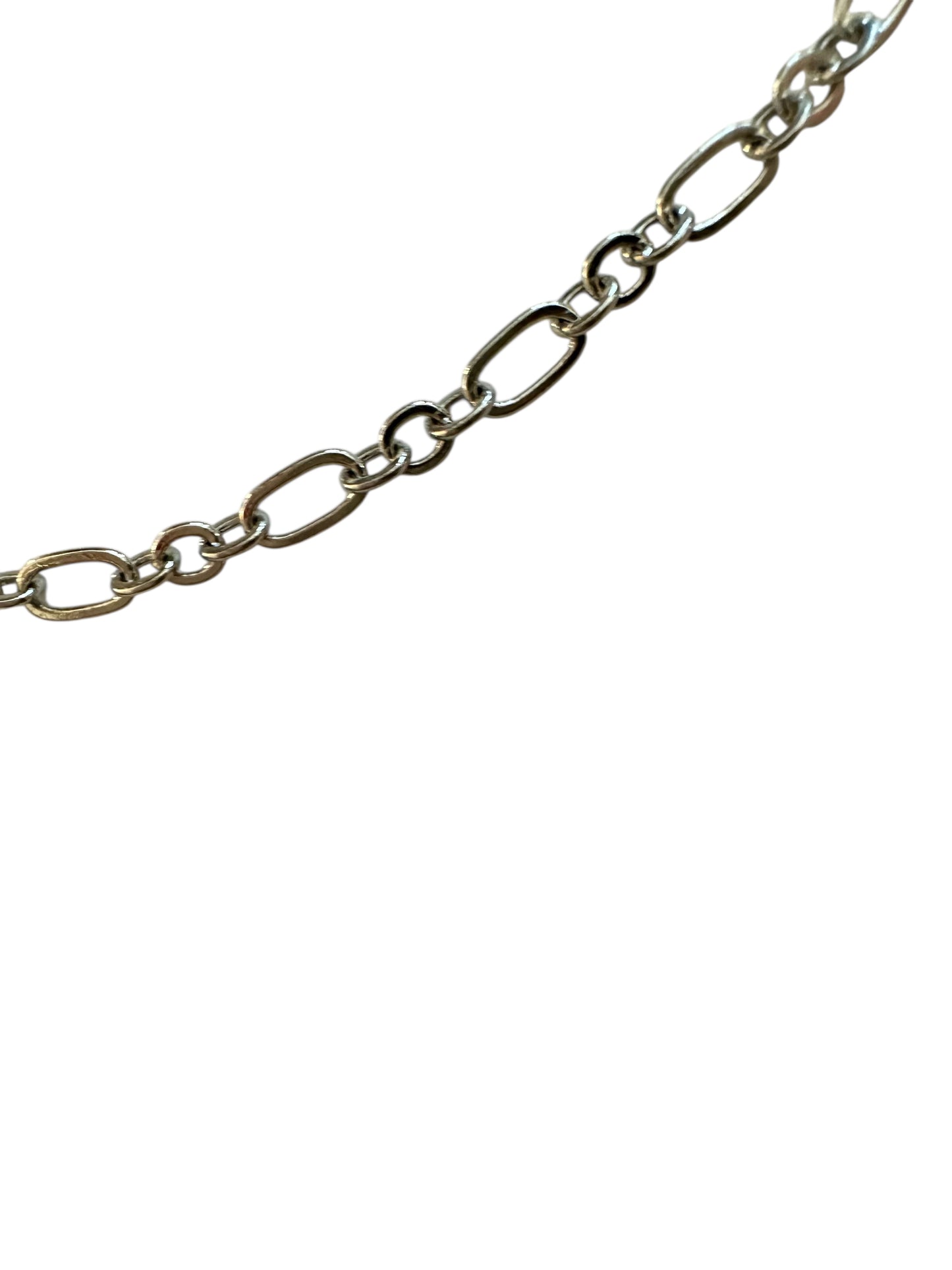 Chanel Rhinestone Silver Button Pendant (with or without chain)