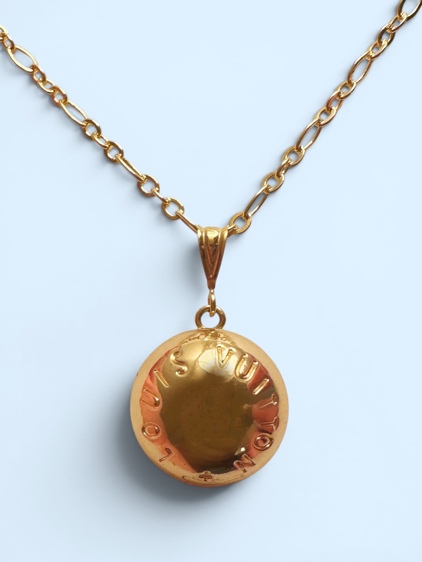 Louis Vuitton Gold Rivet Pendant (with or without chain)
